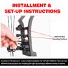 TOPOINT ARCHERY CNC Aluminum 5/7 Pin .019" Tool-Less Bow Sight with Micro Adjust Detachable Bracket LED Sight Light for Left/Right Hand (PRO 7 PINS, CAMO) view 3