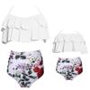Baby Girls Swimsuits Mommy and Me Swimsuits 2 Pieces Family Matching Swimsuit view 1