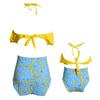 Baby Girls Swimsuits Mommy and Me Swimsuits 2 Pieces Family Matching Swimsuit view 3