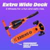 SKIDEE Kick Scooter for Kids 3-5 | Foldable 3 Wheel Scooter with Lean-to-Steer, Adjustable Height, Removable Seat & LED Light Wheels | Toddler Scooter for 3 to 12 Year Old Boys/Girls view 4