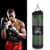 Heavy Boxing Punch Bag with Chain, Unfilled Punching Bag for Adults(80cm-Green) Martial Arts view 2