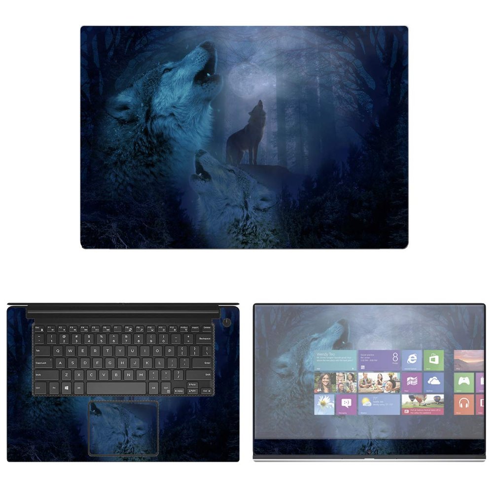 Decalrus - Protective Decal Skin Sticker for Dell XPS 9570 (15.6" Screen) case Cover wrap DExps15_9570-1