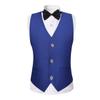 Boyland Boys 3 Pieces Tuxedo Suits Jacquard Shawl Lapel Slim Fit Tux Jacket Vest Pants 4 Colors Prom Party Wedding view 4