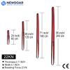 NewDoar 16mm Climbing Sling UIAA CE Certified,23KN EN566 Certified,Climbing Utility Cord Rock Climbing,Creating Anchors System,Rappelling Gear,Perfect for Tree Work(Red 24" 3pcs) view 2