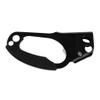 20x9cm 4KN Rescue Outdoor Climbing Right/Left Hand Ascender for 8-13mm Rope - Black, Left Hand view 2