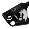 20x9cm 4KN Rescue Outdoor Climbing Right/Left Hand Ascender for 8-13mm Rope - Black, Left Hand view 3