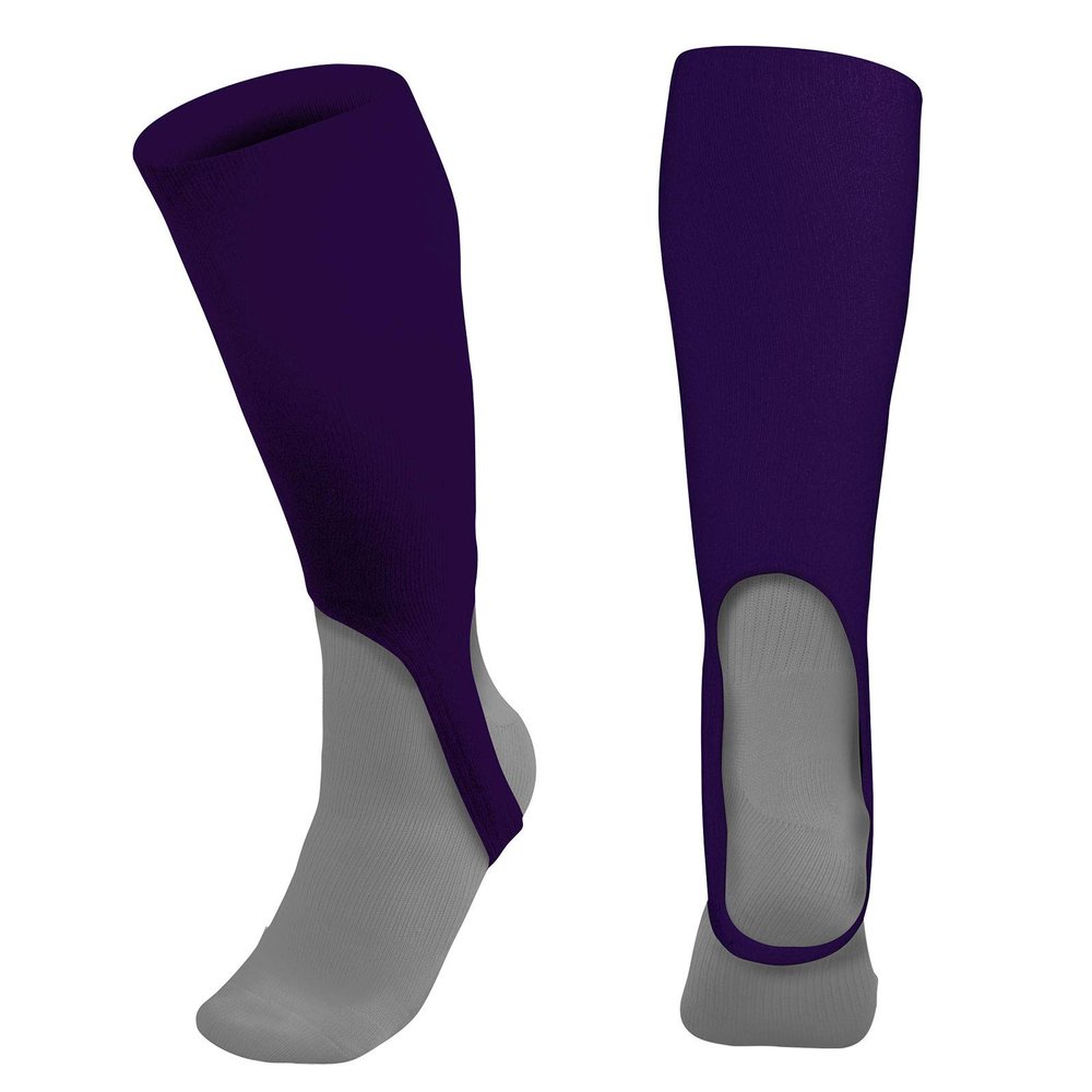 CHAMPRO 7" Stirrup Socks, Single Pair, Adult Small, Purple