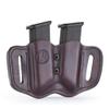 1791 Gunleather 2.2 Mag Holster - Double Mag Pouch for Double Stack Magazines, OWB Magazine Pouch for Belts view 2