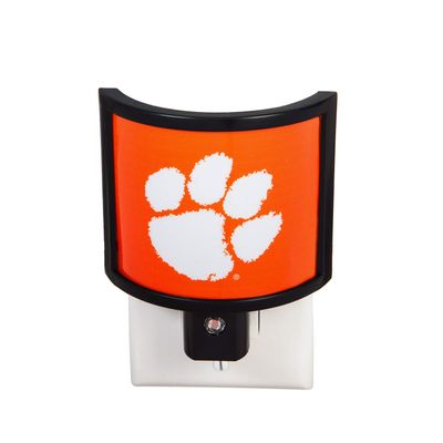 Team Sports America NCAA Clemson University Glowing Auto Sensor Night Light - 4" Long x 4" Wide x 2" High