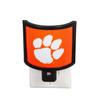 Team Sports America NCAA Clemson University Glowing Auto Sensor Night Light - 4" Long x 4" Wide x 2" High view 1