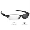 Alphax Adapt Grey Photochromic Non-polarized Replacement Lenses for Oakley Flak 2.0 XL OO9188 59mm Sunglasses view 3