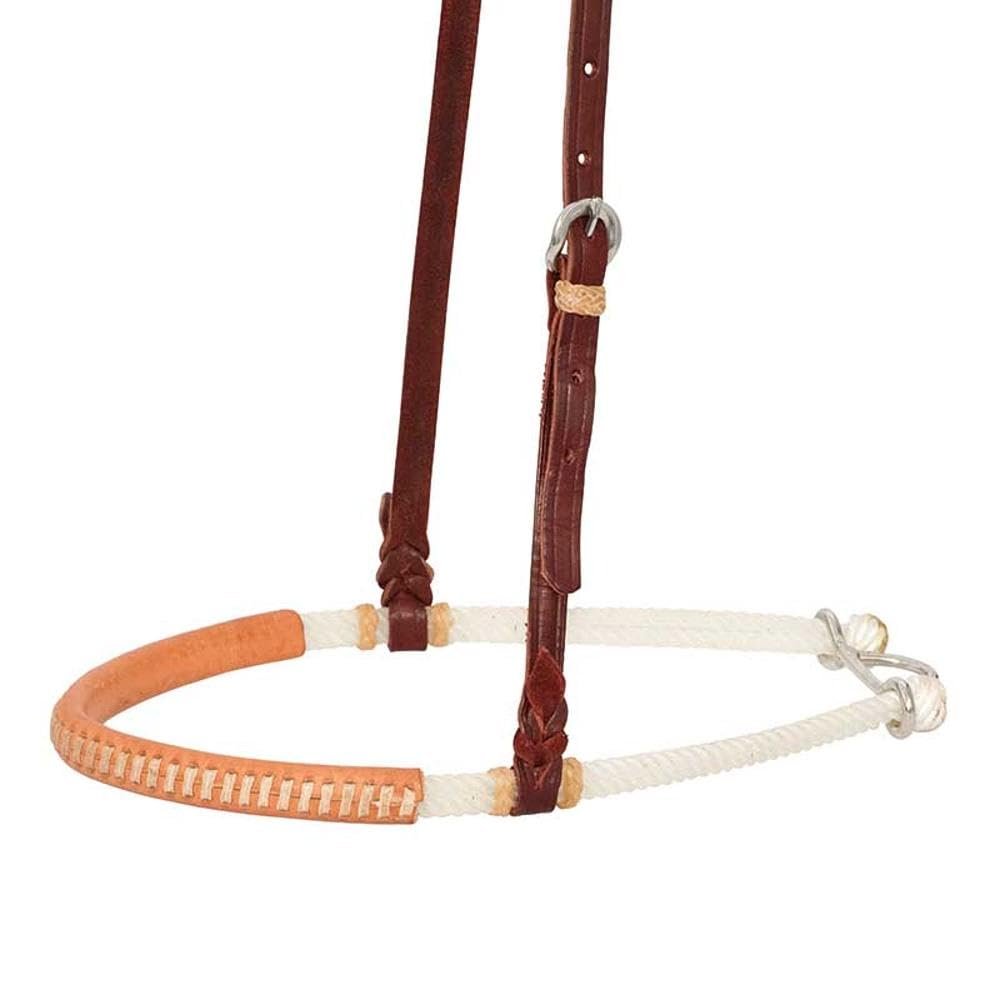 Wildfire Cowboy Tack Double Rope Rawhide Lace Noseband