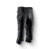 Storelli ExoShield Goalkeeper 3/4 Pants, High-Impact Protection, Sweat-Wicking, UV-Resistant Athletic Bottoms for Soccer & Heavy-Duty Sports, Black, Youth Large view 1