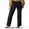 Lee Women's Ultra Lux Comfort with Flex Motion Trouser Pant Black 16 Short, 46332 view 2