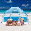 Beach Tent-Outdoors Easy Up Cabana Tent Sun Shelter Beach Umbrella, Deluxe Large for 5-6 Person Blue view 2