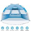 Beach Tent-Outdoors Easy Up Cabana Tent Sun Shelter Beach Umbrella, Deluxe Large for 5-6 Person Blue view 4