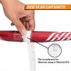 Funn Full On Mountain Bike Handlebar with Bar Clamp 35mm and Width 785mm, Tough and Lightweight Alloy Riser Handlebar for MTB, BMX and Road Bike, Rise 15mm MTB Handlebar (Orange) view 3