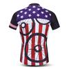 Weimostar Men's Cycling Jersey Short Sleeve Bike Shirt Riding Tops Outdoor MTB Bicycle Clothing US Wheel Size XXL view 2