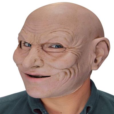 Ghoulish Productions, Crazy Jack Halloween Party Adult Costume Latex Mask