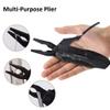 KINGMAX Pocket Knife,Multitool Tactical Knife with Blade,Saw, Plier, Screwdriver, Bottle Opener,Folding Knife Built with Full Stainless Steel,Perfect Tool for Men,Camping,Emergency,Outdoor,Daily Use. view 3