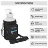 Coldest Water Bottle Carrier Bag with Adjustable Straps - Travel Friendly, Dent Free Design & Extra Phone Pocket, Holder Case Pouch Sleeve Cover Fits Insulated Stainless Steel Water Bottle (21-32 oz) view 2