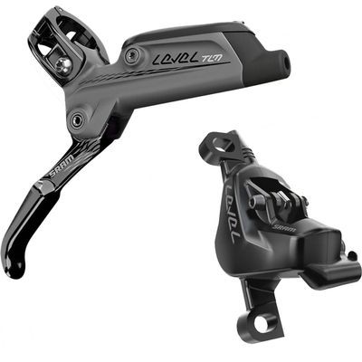 SRAM Level TLM Disc Brake and Lever - Rear, Hydraulic, Post Mount, Diffusion Black, B1
