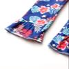 XOXO Girls' Toddler Stretch Twill Crop Pant, Navy Floral, 4T view 4