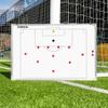 FORZA 35in x 24in Double-Sided Sports Coaching Whiteboard | 13 Sport Options - Dry Erase Board Equipped with Magnetic Markers, Pen & Eraser (Soccer, Without Carry Bag) view 2