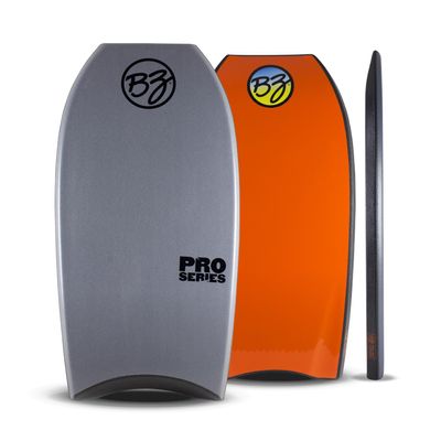 BZ Bodyboards - Pro Bodyboard - Advanced Riders - Zero-G Polypro Core - Surlyn Slick - 8LB H-Cell Deck - Crescent Tail - Bodyboarding