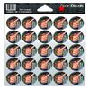 Award Decals Award Decals Baseball Sandlot Decals (100 Stickers) Sticker Set (100 Decals) The Original Award Decals Premium 20mil Thick 1" Helmet Decals Made in The USA Since 1976 view 1