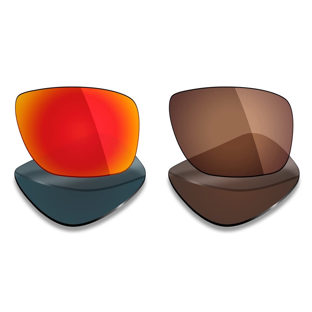 Mryok 2 Pair Polarized Replacement Lenses for Oakley Dispatch 1 Sunglass - Options