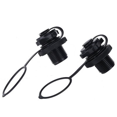 Alomejor Inflatable Boat Air Valve Screw 2pcs Valve Air Valve Replacement for Inflatable Boat Fishing Boat Airbed Raft