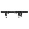 Alomejor Fishing Wading Belt Adjustable Multi-Functional Fishing Waist Belt with Hook D-Ring for Fly Fishing Surf Casting Kayak Fishing Accessories Wader Straps view 4