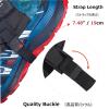 Azarxis Low Trail Gaiters Reflective Ankle Gators Protective Shoe Covers with UV Protection & Breathable & Sand Prevention for Women & Men & Youth Hiking Climbing (Purple) view 4