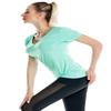 Athletic Tops for Women Short Sleeve(Mint Heather,S) view 2