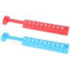 Scoring Table Football Competition Foosball Game Table Soccer Indoor Competitive Mini Tabletop Fun Play 2pcs/Set (Red & Blue) view 1