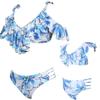 Baby Girls Swimsuits Mommy and Me Swimsuits 2 Pieces Family Matching Swimsuit view 2