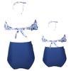 Baby Girls Swimsuits Mommy and Me Swimsuits 2 Pieces Family Matching Swimsuit view 3