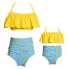 Baby Girls Swimsuits Mommy and Me Swimsuits 2 Pieces Family Matching Swimsuit view 1