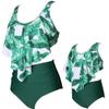 Baby Girls Swimsuits Mommy and Me Swimsuits 2 Pieces Family Matching Swimsuit view 2