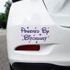 Minglewood Trading Gold | Powered by Bitchdust 9" x 5" Vinyl Decal Sticker | Die Cut Decal view 2