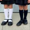 COTTON DAY 3 Pack Kids Girls Soft Knee High School Uniform Dress Socks Seamless Toe 10-12 Years White XL (12) view 3