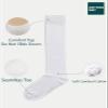 COTTON DAY 3 Pack Kids Girls Soft Knee High School Uniform Dress Socks Seamless Toe 10-12 Years White XL (12) view 4