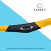 SAUCER Replacement Nose Pieces Pads & Earsocks Temple Sleeve Rubber Kit for Oakley Half Jacket | Half Jacket XLJ Sunglass - Yellow + Yellow view 3