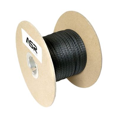 ASR Outdoor Technora 1200lb Composite Survival Cord Line - 25ft, Black