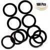 100 Pack Skatebarding Standard Speed Washers (Black) view 4