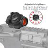 Feyachi RDS-22 Red Dot Sight - 2 MOA Compact Red Dot Scope 1 x 22mm view 3