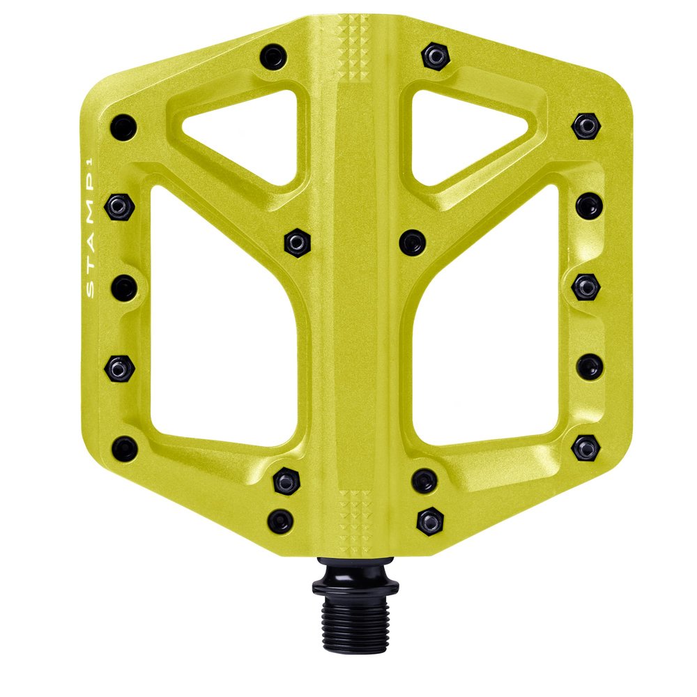Crankbrothers MTB Pedals Stamp 1 Large Citron