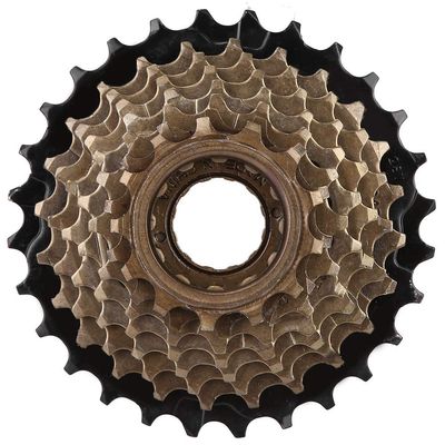6 Speed 14T-28T Bicycle Freewheel Cassette, Bike Multiple Speed Teeth Cassette Bike Replacement Accessory