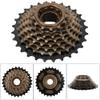 6 Speed 14T-28T Bicycle Freewheel Cassette, Bike Multiple Speed Teeth Cassette Bike Replacement Accessory view 2